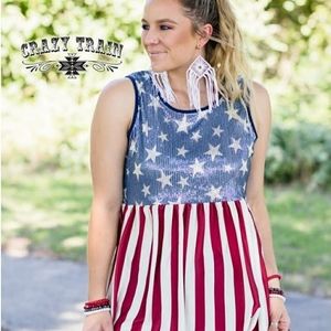 SPANGLED SPARKLE TANK